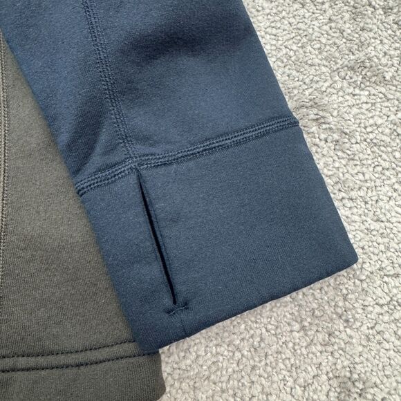 REI Co-Op Fleece 1/4 Zip Jacket Mens Large Blue Gray Outdoor Hiking Trekking - Picture 8 of 16